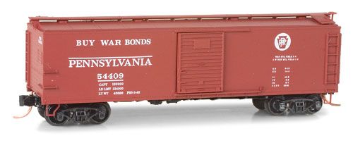 Swift Reefer/Pennsy Box/PRR Coal Micro-Trains MTL N-Scale Buy War Bonds 3-Pack 